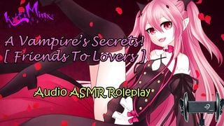 ASMR - a Vampire Girl's Secrets! [ Friends to Lovers ] Audio Roleplay