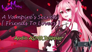 ASMR - a Vampire Girl's Secrets! [ Friends to Lovers ] Audio Roleplay