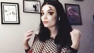 Lil Devil Goth Girl Seduces u