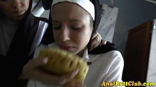 Bdsm lesbo nuns booty
