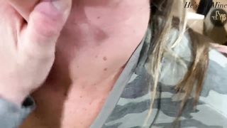 Wifey Entices Hubby to a Good Fuck before Work with this Hot MILF