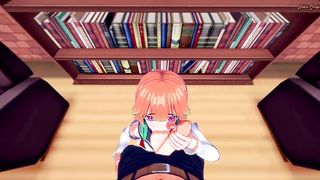 POV mouth fucking Takanashi Kiara and feeding her your cum - Hololive Hentai.