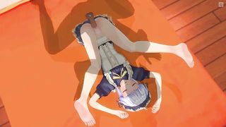 3D HENTAI Ordered Room Service