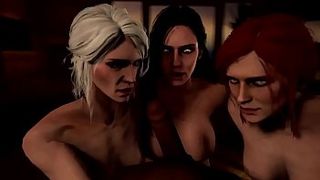 Best uncensored scenes of video game babes in 3d hentai orgy