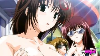 Sisters Meet Their New Step Brother | Hentai