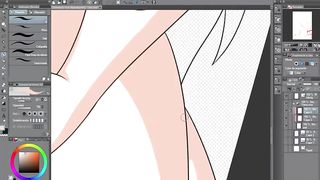 Hentai Speed Painting #03 - Boobjob