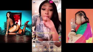 Rapper IG Live Megan the Stallion "i'm Riding that D**k Til he Cums Twice"