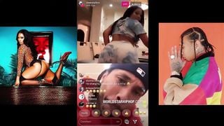 Rapper IG Live Megan the Stallion "i'm Riding that D**k Til he Cums Twice"