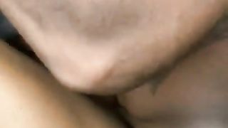 Young Black Couple with Creampie ending