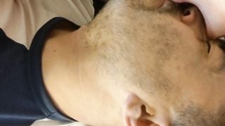 Erotic Breath Smelling, Tongue Play, Spit Play, & Nursing in Ultra 4k