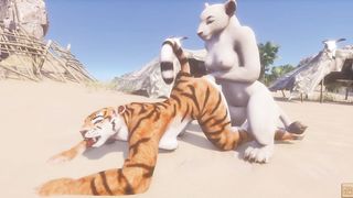 Wild Life / Lesbian Furry Couple 