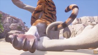 Wild Life / Lesbian Furry Couple 