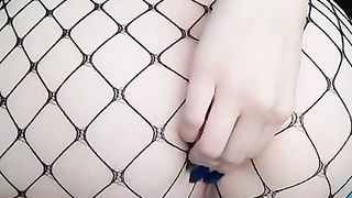 The Perfect Evening of an Excited Beauty in Pantyhose