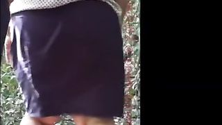 BOOTY Wife OUTDOOR RISKEY Doggy