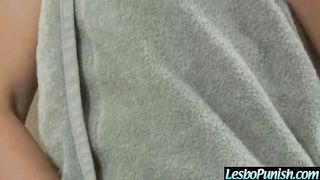 Lesbos Girl On Girl Hard Play Using Sex Dildos Toys video-12