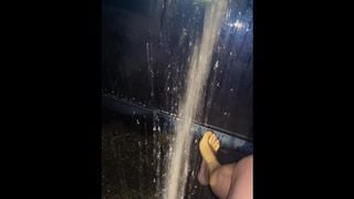 That Car is back again but this Time I Successfully Power Pissed all over It!