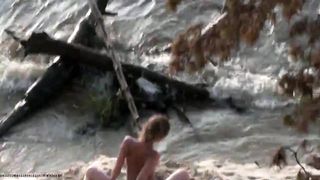 Couple on Sandy Beach #1 (Sandy Beach)