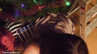 Step Mommy always Fucks Naughty Boys on Christmas