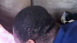 Ebony BBW Blowjob and Backshots