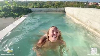 Big Boobs Blonde Fucked on Spring Break Vacation - Molly Pills - POV 4K