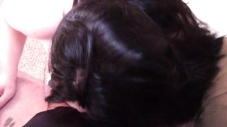 Married Hot Girl with Huge Boobs gives me a Blowjob during a Photo Shoot