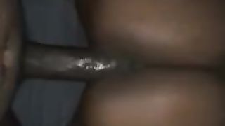 Ebony Fat Ass made her Tap out