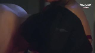 Beautiful Indian Girl in Red Bra on Honeymoon