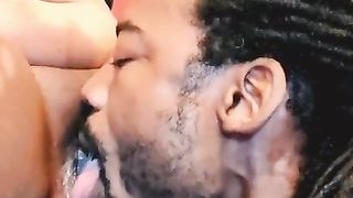 Pussy Sucking Fun in the Kitchen