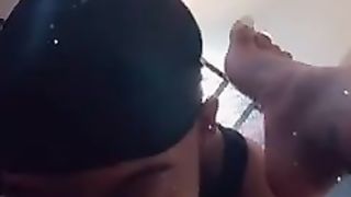 Ebony Dyke Eating Pussy