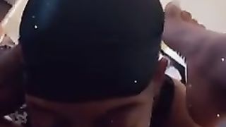 Ebony Dyke Eating Pussy