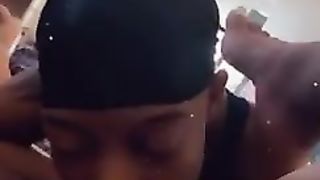 Ebony Dyke Eating Pussy