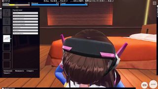 3D HENTAI OVERWATCH POV D.VA Blowjob
