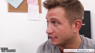 Teacher in pantyhose India Summer fucking