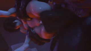 【MMD R-18 SEX DANCE】HELL FUCKED INTENSE ANAL ホットビッグアス [MMD]