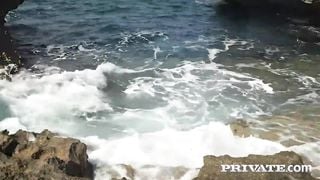 Private.com - Hot Belle Claire Gets Dark Dicked In Her Tiny Butt Hole!