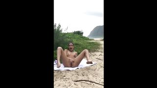 I Fucked my self on the Beachh