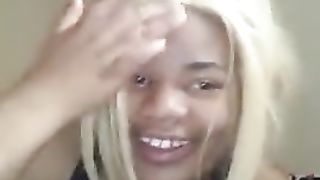 Young Redbone Thot Suck Dick while her Friend Watch
