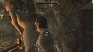 Skyrim: Sex with Astrid (testing her Loyalty to her Husband)