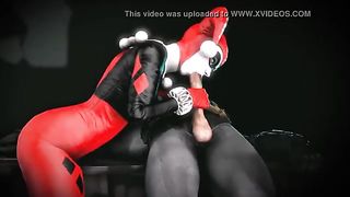 Harley Quinn Suck dick and cum