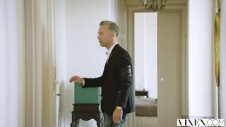 VIXEN A Rich Couple Share A Perfect Redhead On Vacation