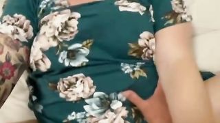 Wife said cum inside me before I go out to dinner