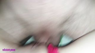 wife in a red dress fucks with her lover