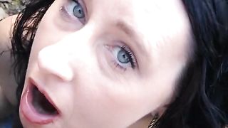 Going on a trip and pulled over on the side of the road so my wife can drink my piss