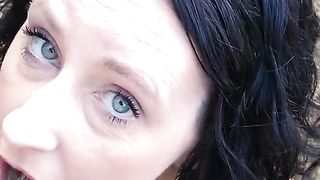 Going on a trip and pulled over on the side of the road so my wife can drink my piss