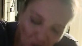 No teeth sucking Dick and swallow