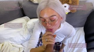 Sweetheart, don't be sick, better suck my dick Blowjob is the best medicine. Blowjob week