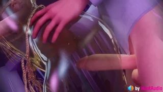Chun Li Pussy Fuck in X-Ray (with realistic ASMR sound) 3d animation hentai anime street fighter