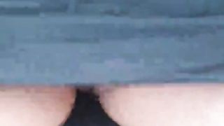 rubbing my wife's pussy in public on a park bench