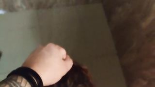 spied on a neighbor in the shower, and then gave it in his mouth and fucked.