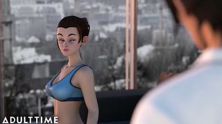 ADULT TIME Hentai Sex School - Step-Sibling Rivalry